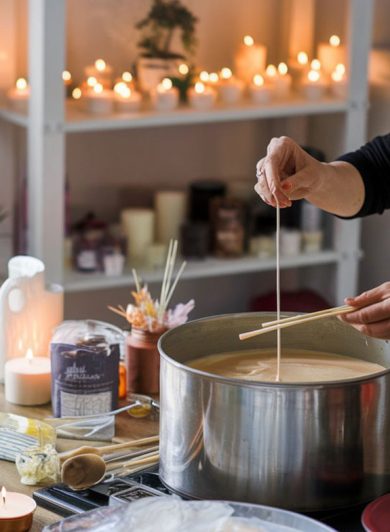 Como Crear Velas Artesanales en Casa