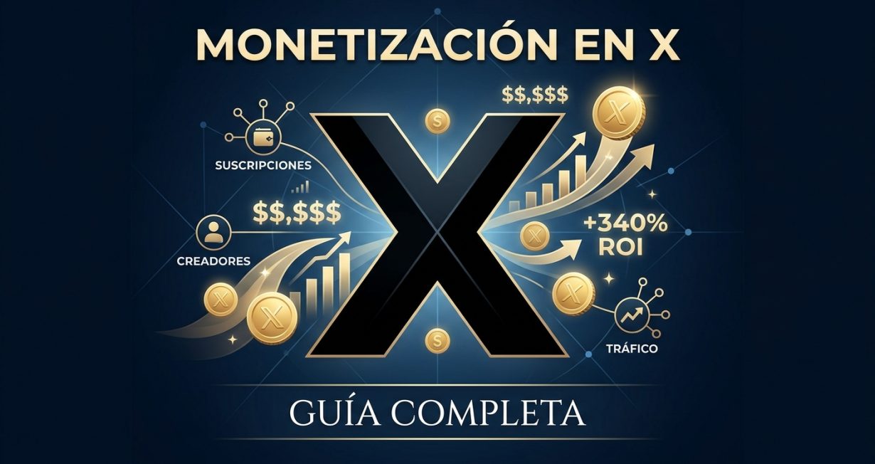 Cómo monetizar en X en 2026